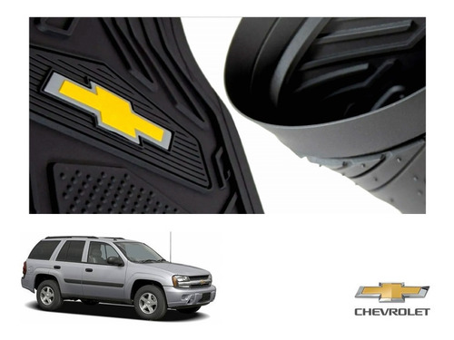 Tapetes Uso Rudo Logo Chevrolet Trailblazer 2002 A 2010 Orig Foto 2