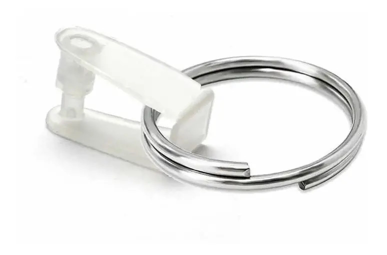 Pack 100 Argolla Aros Sin Fin 20mm + Soporte Para Llavero