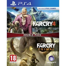 Far Cry Primal E Far Cry 4 (double Pack) - Ps4 Fisico