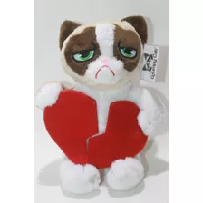 Grumpy Cat Corazon Plush Original (20cms De Alto Sentado)