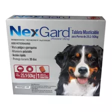 Nexgard Perros Antipulgas Masticable 25 A 50 Kg
