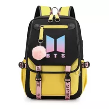 Morral Oxford Estampada Bts K-pop