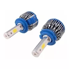 Par Luces Ampolleta Led Auto Cambus 7200lm H1 H3 880 9005