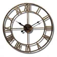 Relógios De Parede Grandes 3d Modernos, Numerais Romanos, Re