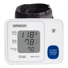 Omron Hem-6123 Monitor De Presión Arterial De Muñeca Automático