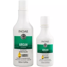 Kit Shampoo E Condicionador Argan Infusion Hidratação Inoar