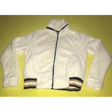 Campera De Corderito Con Elástico Bicolor Súper Abrigada!!