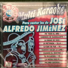 Disco Compacto Karaoke José Alfredo Jiménez 123
