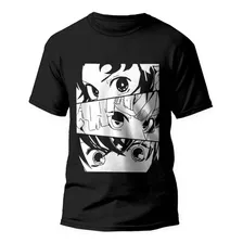 Camisa Demon Slayer Tanjiro Zenitsu Inosuke Anime