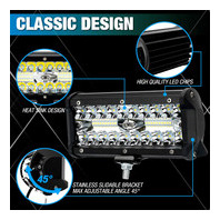 Focos Led Neblineros 4x4 Isuzu Rodeo 93/01 3.2l Foto 3