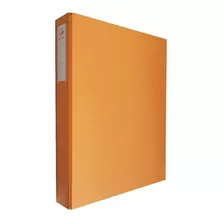 Carpeta Pvc Pastel Color A4 2x40mm The Pel Color Naranja