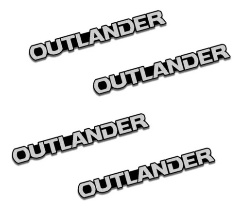 Emblemas O Embellecedores De Bocina Outlander  Foto 3