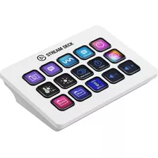 Stream Deck Mk.2 Elgato 15 Botones Lcd Personalizable Blanco