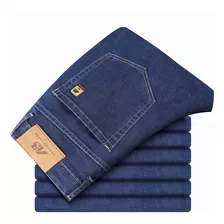 Jeans Masculinos De Primavera Com Pernas Retas, Moda Empresa