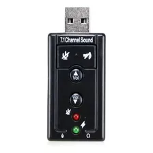 Adaptador Placa De Som Virtual 7.1 Usb Xt2028 Strad