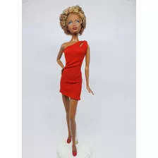 Barbie Collector Basics Red Model 08 Collection 2.5 Rara