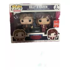 Funko Pop Billy Y Karen Stranger Things Sdcc