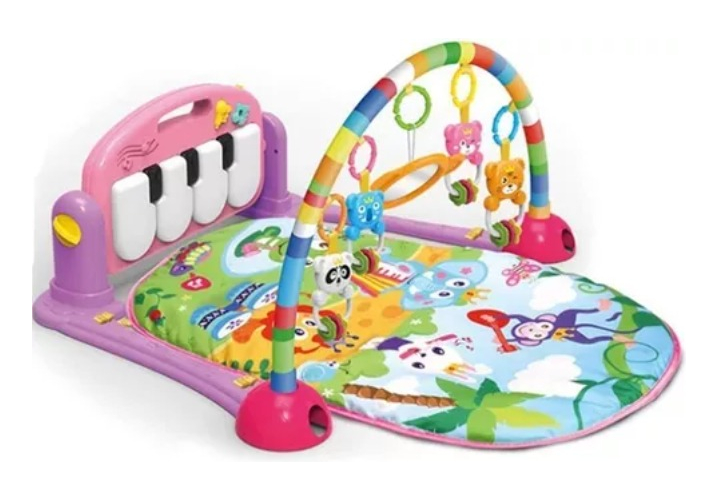 Gimnasio Bebe Tipo Fisher Price Piano Pataditas Musicales