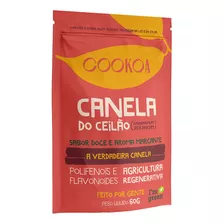 Canela Do Ceilão Cinnamomum Zeylanicum Sem Glúten 60g Cookoa