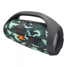 Parlante Noga Ng-bt672 Portátil Con Bluetooth Waterproof Camuflado