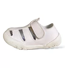 Sandalia Estilo Romana Con Velcro Para Bebes