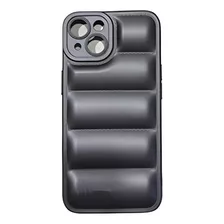 Funda Antigolpe Puffer Para iPhone 15 15 Pro 15 Pro Max