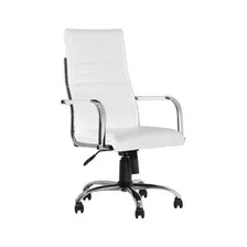 Sillón De Oficina Mediano 3100 Regulable Blanco Dakot