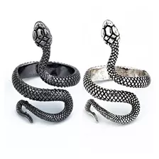 Anillo Serpiente Ajustable Unitalla Para Hombre Y Mujer