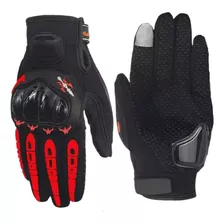 Guantes Para Moto Bicicleta Con Protecciones Pantalla Táctil