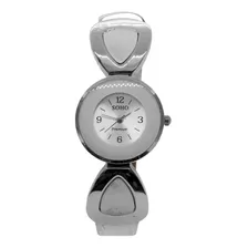 Reloj Pulsera Dama Mujer Analógico Malla Cuero Soho Ch203