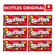 Dulces Skittles Original - Sabores Surtidos (pack De 6 Uni).