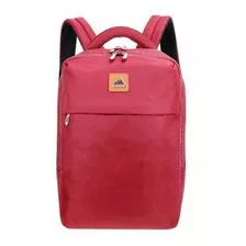 Backpack Skypeak 15.6 Pulgadas Color Granada Cta-115po Color Rojo Diseño De La Tela Poliéster