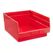 Gavetas Para Repisas - 28x30x15cm, Rojas - 9/paq