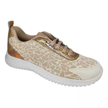 Coqueta 134208-l Beige Casual Teniscasual