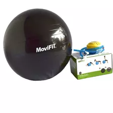 Pelota Balon Pilates Yoga 55 Cm. + Inflador Gym Ball Movifit