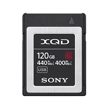 Tarjeta De Memoria Sony Professional Xqd G Series De 120 Gb 