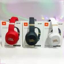 Fone De Ouvido 951bt Headphone S/fio Rádio Fm Cartão Sd Preto