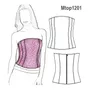 Tercera imagen para búsqueda de moldes de corset