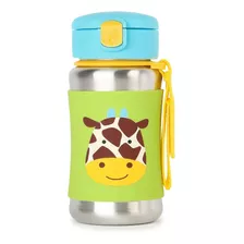 Garrafa Térmico Infantil Com Canudo 350ml Girafa Skip Hop