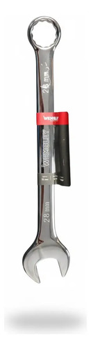 Llave Combinada Cromada Wembley 28mm Acero Cr-v 7949 Dgm Gris
