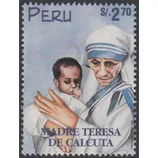 Religión - Madre Teresa - Perú - Sello Mint 