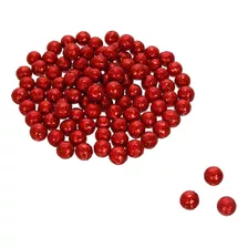 Bolitas De Unicel Diamantadas 15mm Rojo Mylin 100pzs