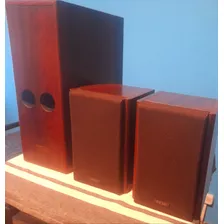 2 Parlantes Y 1 Subwoofer Teac - Impecables