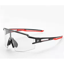 Óculos Ciclismo Rockbros Aquiles Black Red Photochromic Pro