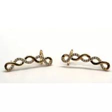 Earcuff Infinito Cravejado