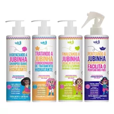 Kit Widi Care Jubinha Shampoo Cond Creme Ondulado Spray