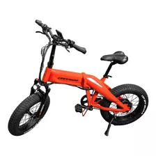 Bicicleta Elétrica Dobrável Greenwayhive Xr 750w48v Vermelha