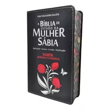 Bíblia Sagrada Pentecostal Evangélica Com Harpas Coros Estudo Mulher Super Luxo