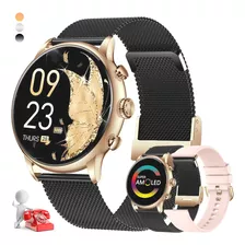 Smartwatch Mujer Amoled Reloj Inteligente Bluetooth Llamada