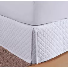 Saia Para Cama Box Queen Size Padrão Matelassada Jolitex